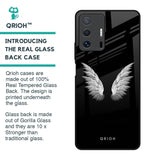 White Angel Wings Glass Case for Mi 11T Pro 5G