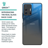 Blue Grey Ombre Glass Case for Mi 11T Pro 5G