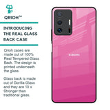 Pink Ribbon Caddy Glass Case for Mi 11T Pro 5G