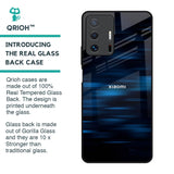 Blue Rough Abstract Glass Case for Mi 11T Pro 5G