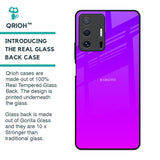 Purple Pink Glass Case for Mi 11T Pro 5G