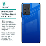 Egyptian Blue Glass Case for Mi 11T Pro 5G