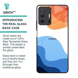 Wavy Color Pattern Glass Case for Mi 11T Pro 5G