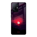 Morning Red Sky Mi 11T Pro 5G Glass Cases & Covers Online