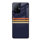 Tricolor Stripes Mi 11T Pro 5G Glass Cases & Covers Online