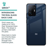 Overshadow Blue Glass Case For Mi 11T Pro 5G