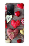 Valentine Hearts Mi 11T Pro 5G Back Cover