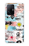 Happy Doodle Mi 11T Pro 5G Back Cover