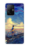 Riding Bicycle to Dreamland Mi 11T Pro 5G Back Cover