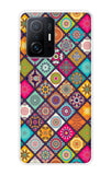 Multicolor Mandala Mi 11T Pro 5G Back Cover