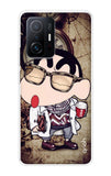 Nerdy Shinchan Mi 11T Pro 5G Back Cover