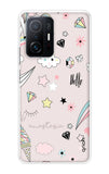 Unicorn Doodle Mi 11T Pro 5G Back Cover