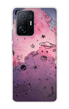 Space Doodles Art Mi 11T Pro 5G Back Cover