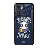 Struggling Panda Oppo Reno7 5G Glass Back Cover Online