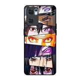 Anime Eyes Oppo Reno7 5G Glass Back Cover Online