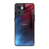 Smokey Watercolor Oppo Reno7 5G Glass Back Cover Online