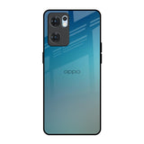 Sea Theme Gradient Oppo Reno7 5G Glass Back Cover Online