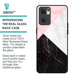 Marble Collage Art Glass Case For Oppo Reno7 5G
