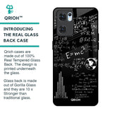 Funny Math Glass Case for Oppo Reno7 5G