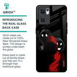 Shadow Character Glass Case for Oppo Reno7 5G