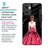 Fashion Princess Glass Case for Oppo Reno7 5G