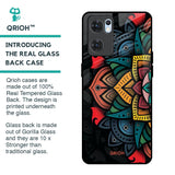 Retro Gorgeous Flower Glass Case for Oppo Reno7 5G