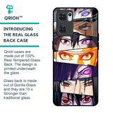 Anime Eyes Glass Case for Oppo Reno7 5G