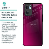 Pink Burst Glass Case for Oppo Reno7 5G