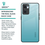 Arctic Blue Glass Case For Oppo Reno7 5G