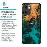 Watercolor Wave Glass Case for Oppo Reno7 5G