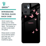 Fly Butterfly Glass Case for Oppo Reno7 5G