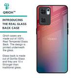 Dusty Multi Gradient Glass Case for Oppo Reno7 5G