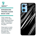 Black & Grey Gradient Glass Case For Oppo Reno7 5G