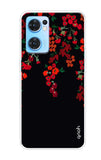 Floral Deco Oppo Reno7 5G Back Cover