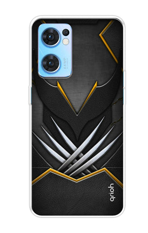 Blade Claws Oppo Reno7 5G Back Cover