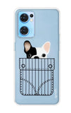 Cute Dog Oppo Reno7 5G Back Cover