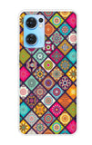 Multicolor Mandala Oppo Reno7 5G Back Cover