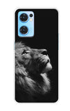 Lion Looking to Sky Oppo Reno7 5G Back Cover