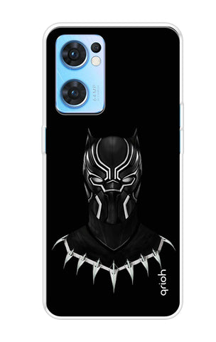 Dark Superhero Oppo Reno7 5G Back Cover