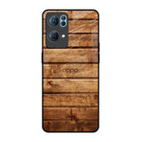 Wooden Planks Oppo Reno7 Pro 5G Glass Back Cover Online