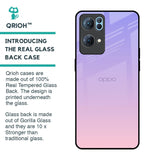 Lavender Gradient Glass Case for Oppo Reno7 Pro 5G