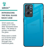 Blue Aqua Glass Case for Oppo Reno7 Pro 5G