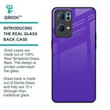 Amethyst Purple Glass Case for Oppo Reno7 Pro 5G