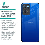Egyptian Blue Glass Case for Oppo Reno7 Pro 5G