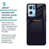 Deadlock Black Glass Case For Oppo Reno7 Pro 5G
