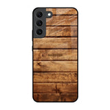 Wooden Planks Samsung Galaxy S22 5G Glass Back Cover Online