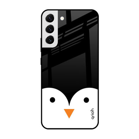 Cute Penguin Samsung Galaxy S22 5G Glass Cases & Covers Online