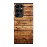 Wooden Planks Samsung Galaxy S22 Ultra 5G Glass Back Cover Online