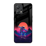 Retro Astronaut Realme 9 Pro Plus Glass Back Cover Online