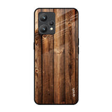 Timber Printed Realme 9 Pro Plus Glass Back Cover Online